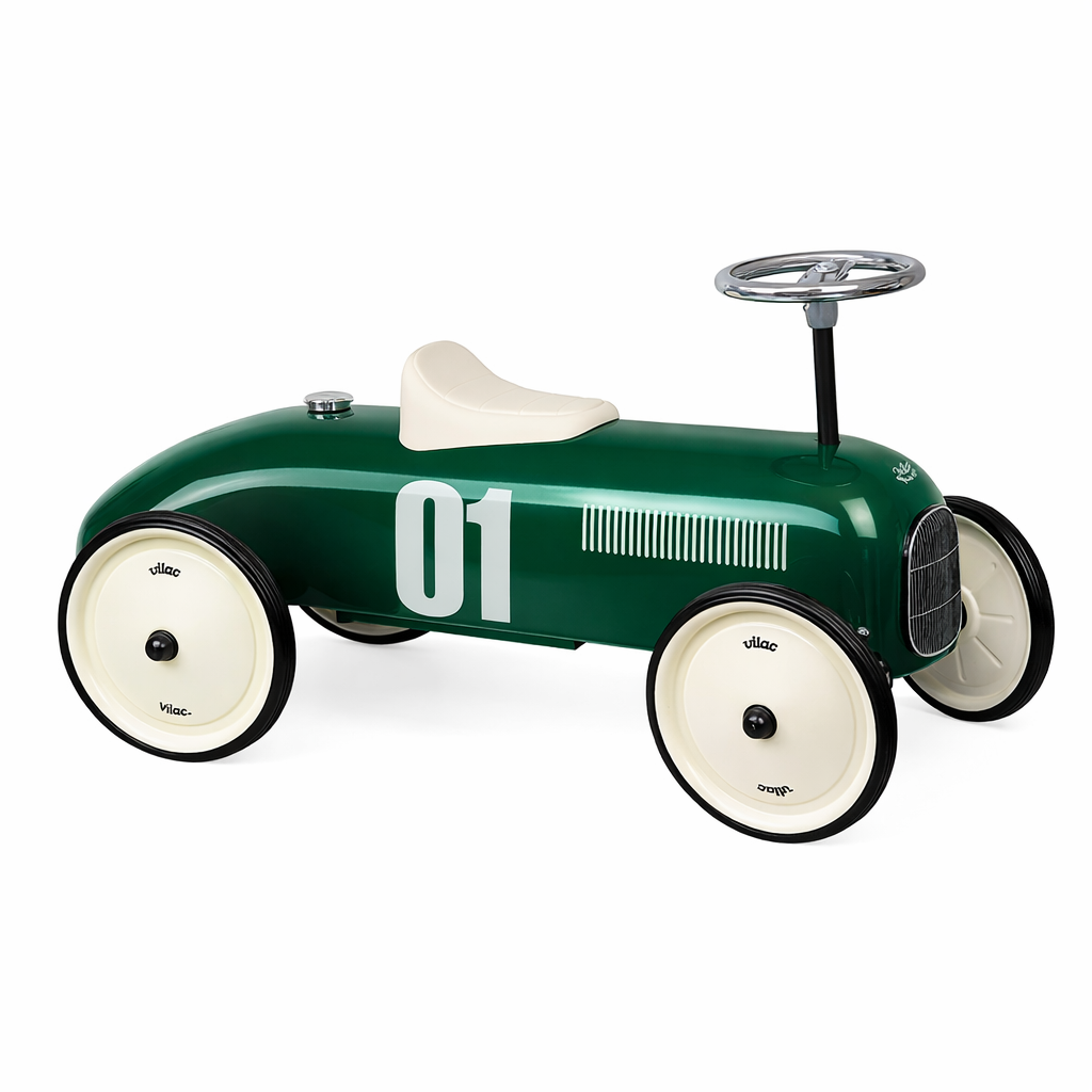 Porteur en métal, Vintage Vert British