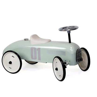 Porteur en métal, Vintage Vert Sauge