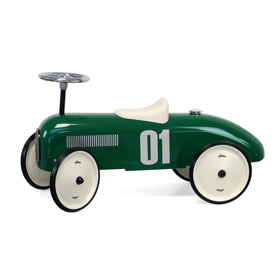 Porteur en métal, Vintage Vert British