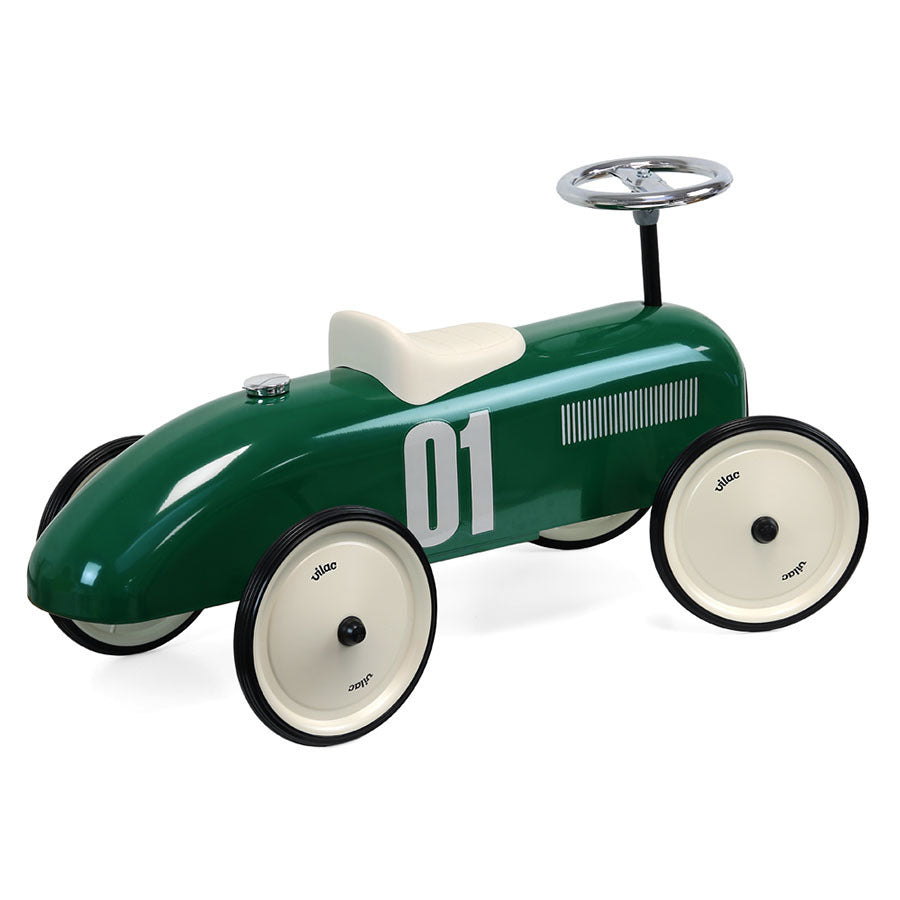 Porteur en métal, Vintage Vert British