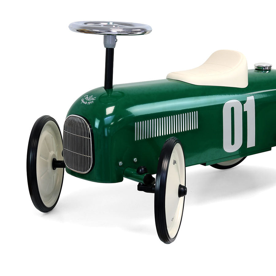Porteur en métal, Vintage Vert British