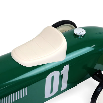 Porteur en métal, Vintage Vert British