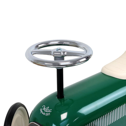 Porteur en métal, Vintage Vert British