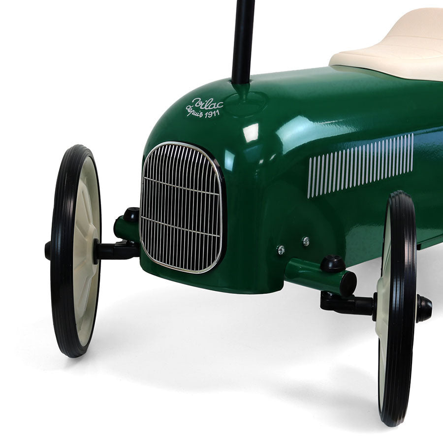 Porteur en métal, Vintage Vert British