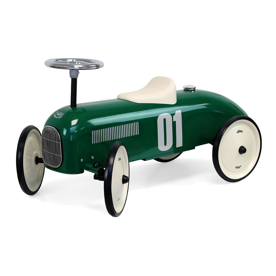 Porteur en métal, Vintage Vert British