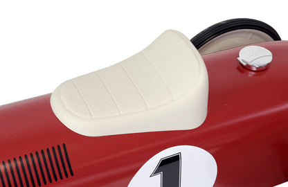 Porteur en métal, Vintage Rouge & Blanc crème