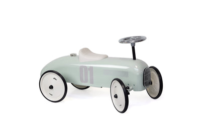 Porteur en métal, Vintage Vert Sauge
