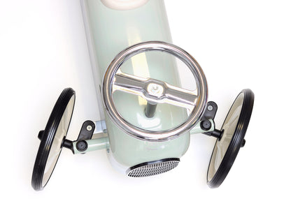 Porteur en métal, Vintage Vert Sauge