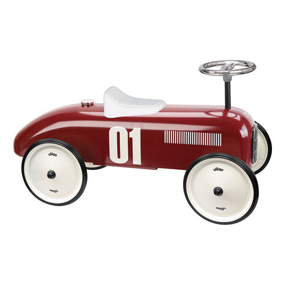 Porteur en métal, Vintage bordeaux