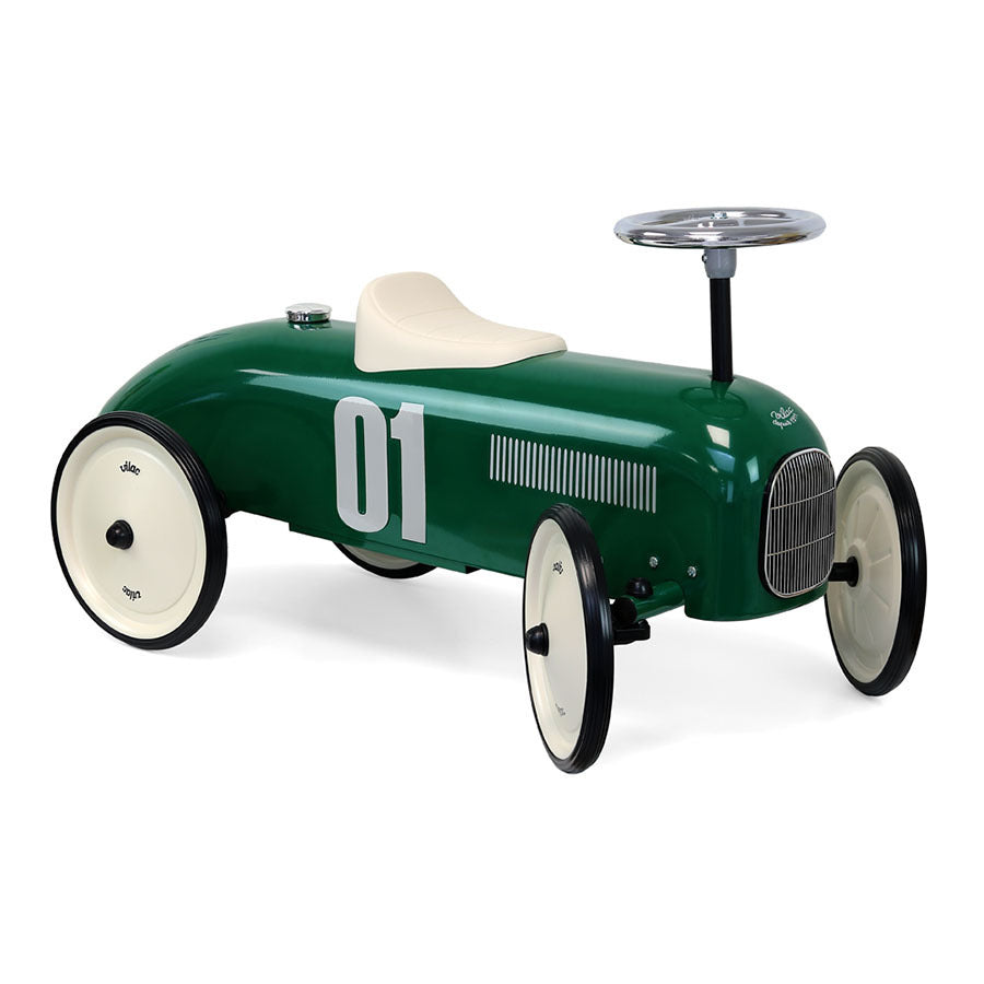 Porteur en métal, Vintage Vert British